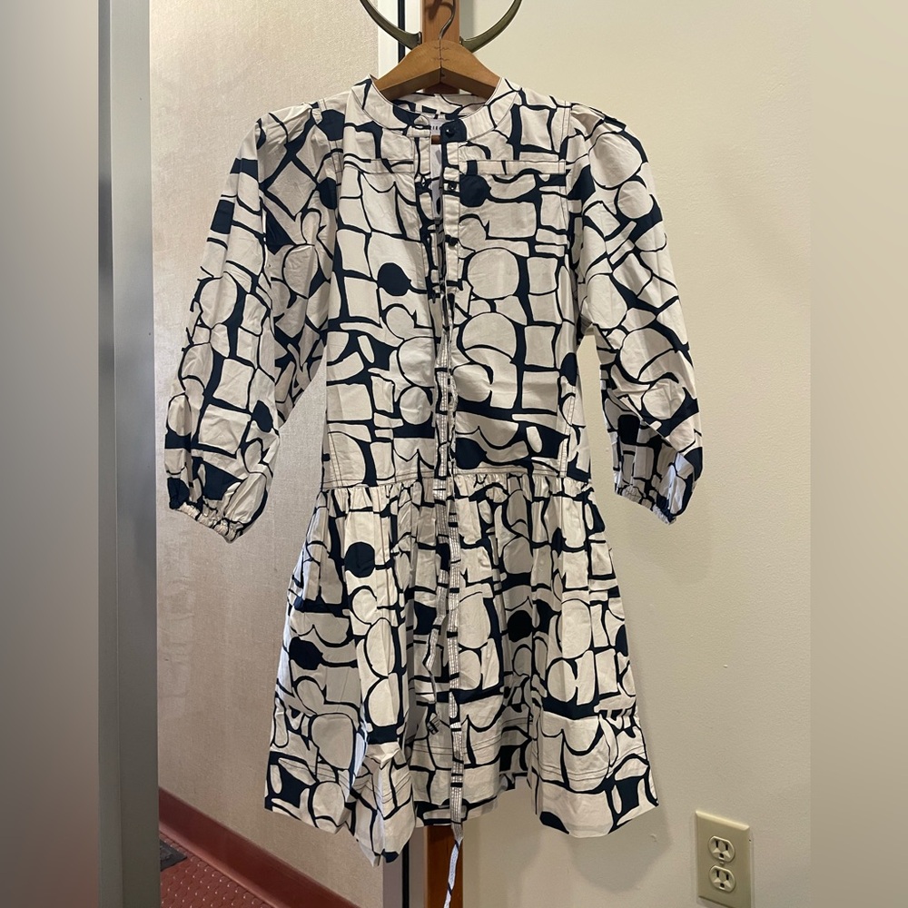 Apiece Apart Piet Mini Shirt Dress